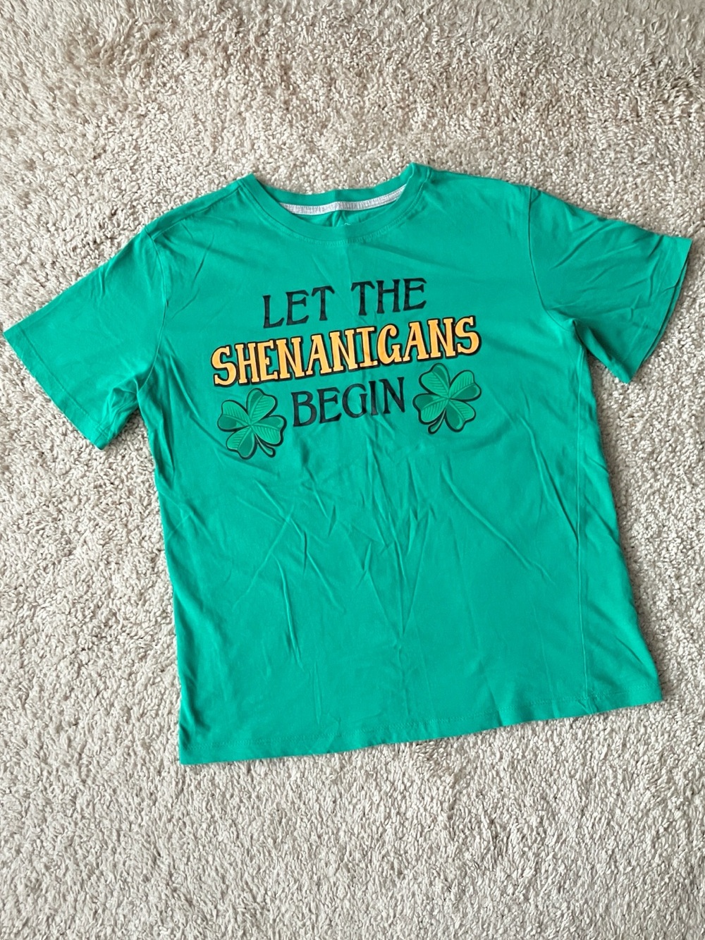 St. Patrick’s Day 'Let The Shenanigans Begin' Graphic Tee